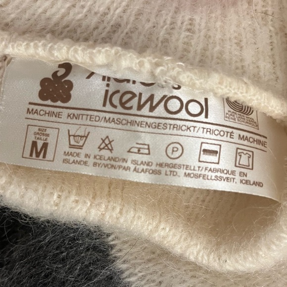 NWT DEADSTOCK Alafooss Icewool Knit Sheepwool Sweater - Picture 10 of 12
